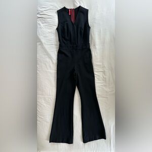 SPANX Black Wide Leg Jumpsuit